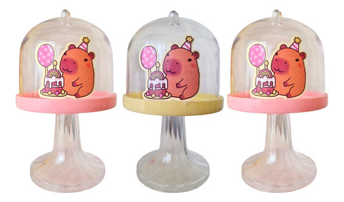Set Premium Candy Bar Capibara Valijita, Tubo, Posa,bote X24