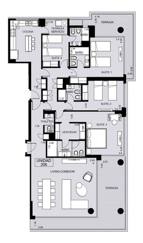 Imagen 29 de 29 de Apartamento 3 Dormitorios En Playa Mansa, Punta Del Este - Venetian Tower