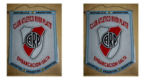 Banderin Chico 13cm River Plate Embarcacion Salta