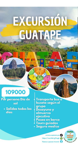 Tour A Guatape Día De Sol 