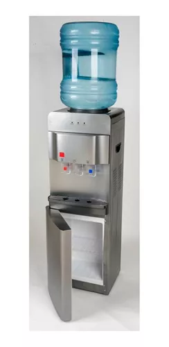 Dispensador De Agua Con Frigobar,agua Fria Y Caliente,20l.