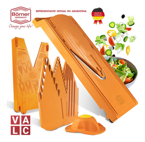 Imagen 5 de 10 de Kit Chef Borner V3 Multbox Spiral Waffel Roko Pelador Gratis