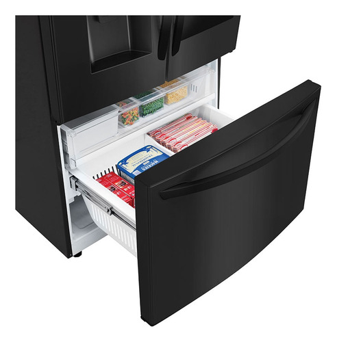 Geladeira Smart LG Inverter French Door Instaview Door-in-do Cor Black Inox