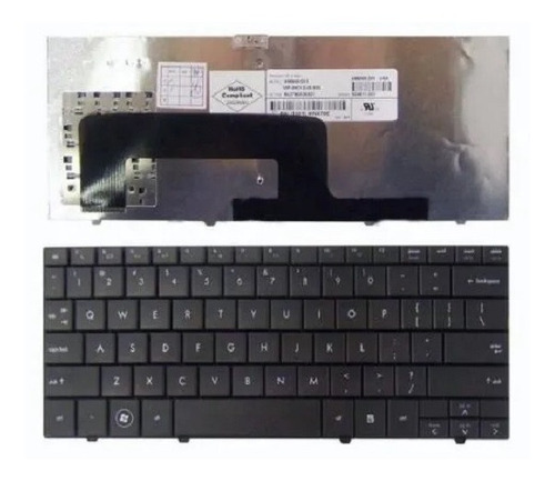 Teclado Para Hp Mini 1000 700 Series Negro Ingles