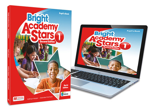 Libro Bright Academy Stars 2nd 1 Pb Epk - Macmillan E.l.t.