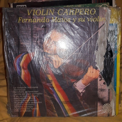 Vinilo Fernando Matos Y Su Violin Violin Carpero F2