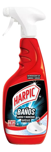 Harpic Baño Sarro Y Manchas Difíciles X495ml Gatillo