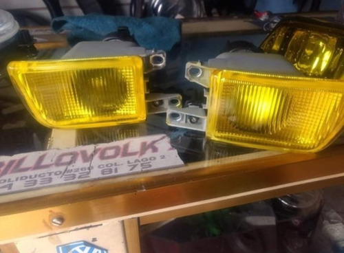 Par De Faros De Niebla Amarillos Para Mk3 Jetta Golf