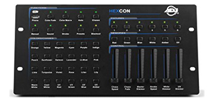 Controlador Dmx Hexcon Hex Serie, 6 Chnl.