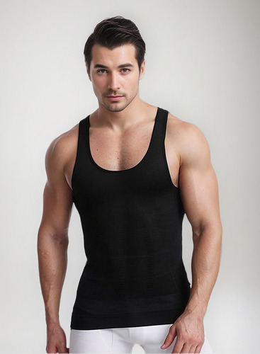 Camiseta Faja Playera Reductora Moldeadora Hombre