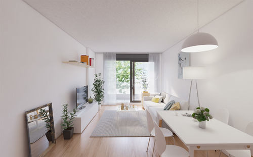 Imagen 4 de 7 de Apartamento De 1 Dormitorio En Pozo En Malvín