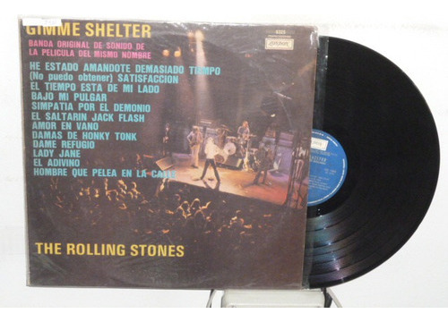 The Rolling Stones Gimme Shelter Vinil Argentino 1ra Ggjjzz