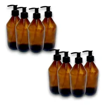Comprar Set X 8 Dispenser De Vidrio 1000cc Laboratorio Reutilizable