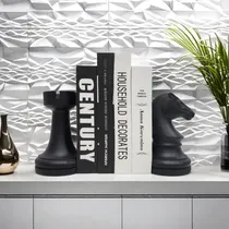 Comprar Sujetalibros De Ajedrez, Sujetalibros Decorativos De Oficina