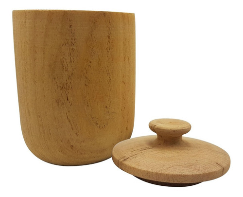 Yerbera Y Azucarera De Madera Lisa Para Pintar