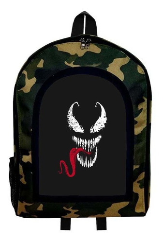 Mochila Camuflada Venom Nueva Colección Modelo 10