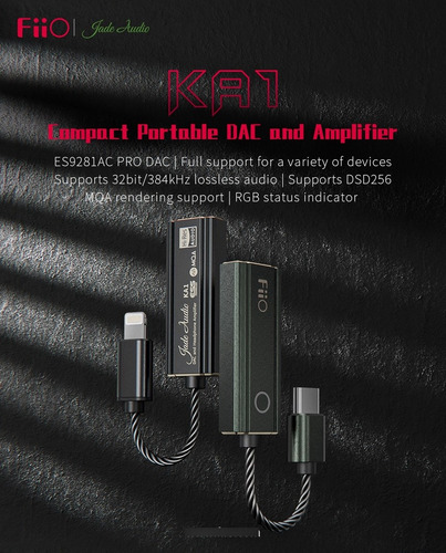 Imagen 1 de 2 de Dac Fiio Ka1 Mqa