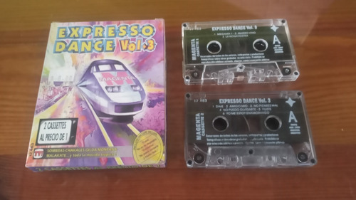 Expresso Dance Vol 3  Cumbia  Cassette Doble Nuevo 