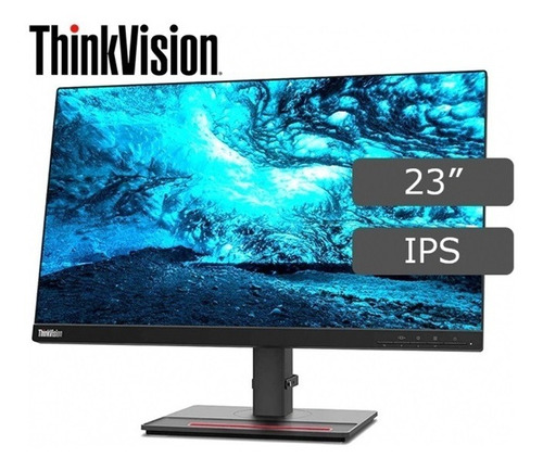 Monitor Lenovo Thinkvision T23i-20 23  Ips, Dp, Hdmi, Vga