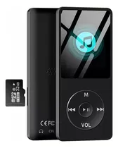 Comprar Reproductor Música Digital Mp3 Mp4 Con Bluetooth 32g Memoria Color Negro