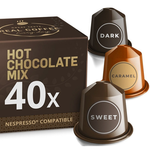 Arma Tu Pack Chocolate 40 Cápsula Realcoffee Para Nespresso®