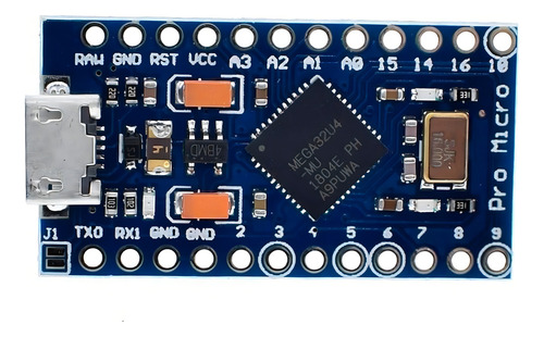 Pro Micro Atmega32u4 16mhz 5v Compatible Con Ide Arduino