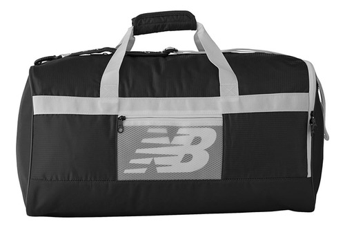 Maletin New Balance Performance Medium Duffel-negro/blanco Color Negro/Blanco