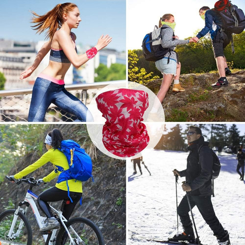 Guifier Máscara Bandanas Polaina Cuello Casco Mágico Sca Ab