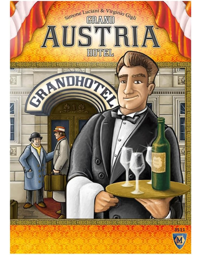 Juego De Mesa Grand Hotel Austria/strategy