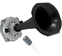 Comprar Combo Cornetas Para Autos + Driver Bd 250 Capacitor Blauline