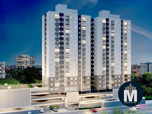 Imagem 3 de 15 de Em Obras Apto 2 Quartos 45m², C/ Varada Gourmet, Vaga E Lazer !! - Lm117