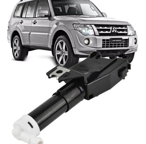 Imagem 2 de 2 de Esguicho Limpador Farol Pajero Full 2008/2016 Lado Esquerdo