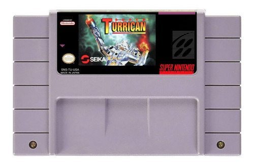 Juego Super Turrican Super Nintendo (repro) Nuevo Snes