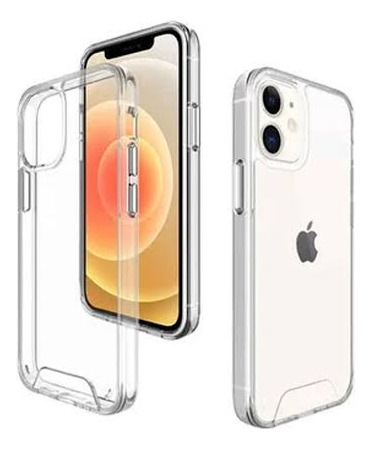 Funda Space Transparente Rígida + Mica De Regalo