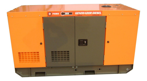 Generador Fema 20kw 25kva 380v Insonorizado