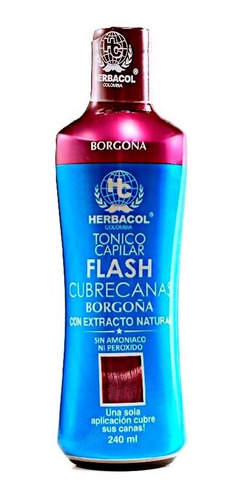 Cubre Canas Herbacol Flash, Tonico Capilar Cubre Canas