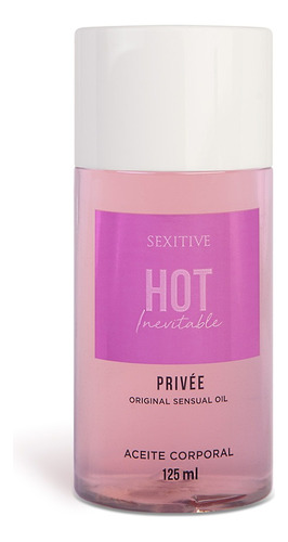 Aceite Para Masajes Corporales Hot Inevitable Privée 125ml