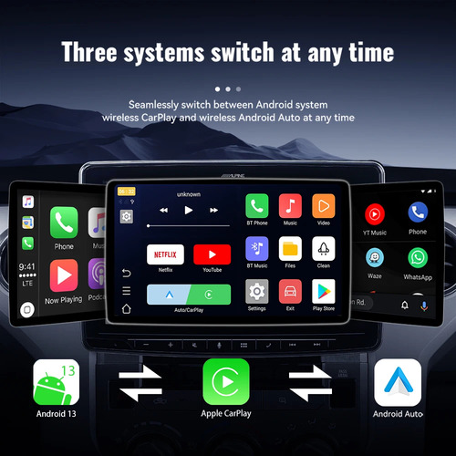 Streaming Box Android 14 Automotivo Carplay Auto Wi-fi 2025