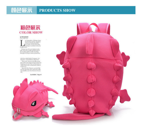 2025 Mochila De Viaje De Dinosaurio Lindo De Dibujos Animados