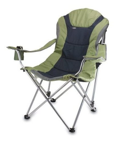 Tiempo De Picnic Silla De Campamento Reclinable Y Portatil S