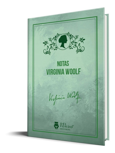 Libreta Anotador Cuaderno Motivo Virginia Woolf Esp