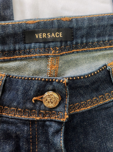 Pantalon Jeans Versace/ Dama. (Usado)
