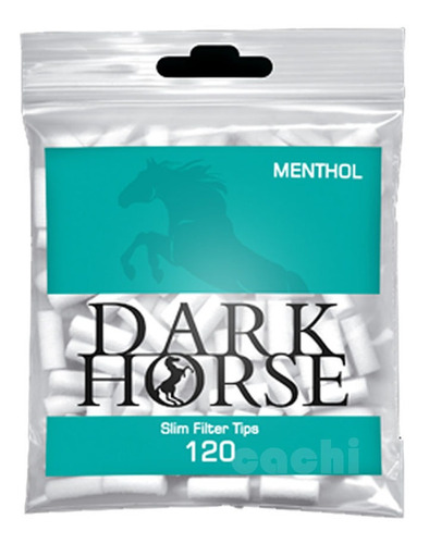 Filtro Para Cigarro Dark Horse Slim Menta Pacote Com 120