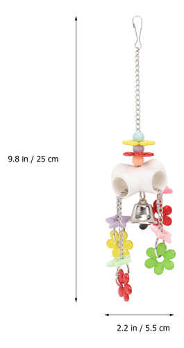 Juguete Colgante Para Pájaros Con Forma De Jaula Para Loros,