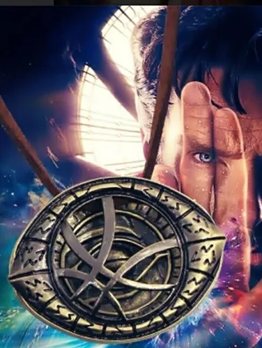 Colar Doutor Estranho (dr Strange) Olho De Agamotto Marvel