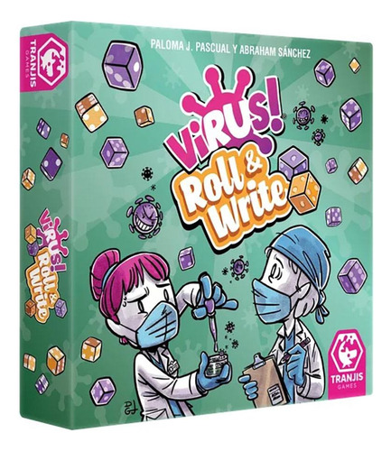 Virus Roll & Write - Juego De Mesa - En Español / Diverti