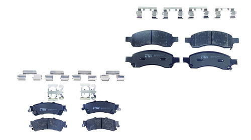 Kit Completo Balatas Cerámicas Gmc Acadia 2012-2016 Trw