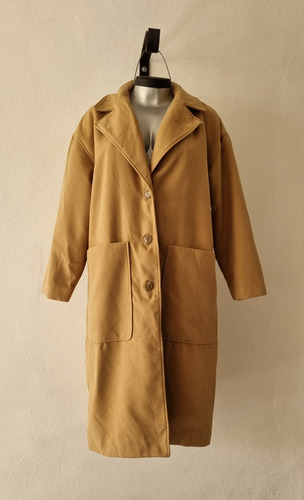 Abrigo Largo Botones Saco Chaqueton Mujer Talla Extra Xxl