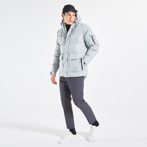 Campera Inflada Vesubio Black