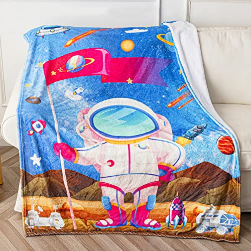 Manta Espacial Niños, Ropa De Cama, Manta De Franela S...